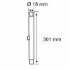 Paulmann LED trubice Energetická třída (EEK2021): F (A - G) G5 7.5 W teplá bílá (Ø x d) 18 mm x 301 mm 1 ks