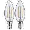Paulmann 28855 LED Energetická třída (EEK2021) F (A - G) E14 2.7 W teplá bílá (Ø x v) 35 mm x 97 mm 2 ks