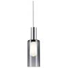 Paulmann Raja 95607 stínítko na lampu kouřové sklo