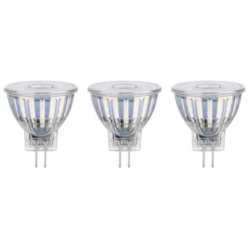 Paulmann 29140 LED Energetická třída (EEK2021) F (A - G) GU4 4.2 W teplá bílá (Ø x v) 35 mm x 38 mm 3 ks