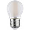 Paulmann 28657 LED Energetická třída (EEK2021) E (A - G) E27 6.5 W teplá bílá (Ø x v) 45 mm x 78 mm 1 ks