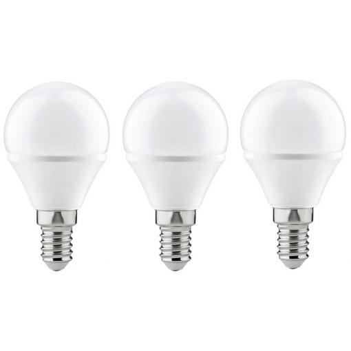 Paulmann 28427 LED Energetická třída (EEK2021) G (A - G) E14 3.5 W teplá bílá (Ø x v) 45 mm x 80 mm 3 ks