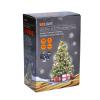 Solight LED venkovní vánoční řetěz, 200 LED, 10m, přívod 5m, 8 funkcí, IP44, studená bílá - 1V06-W
