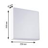 Paulmann Azalera 94841 venkovní nástěnné LED osvětlení LED 8.5 W bílá
