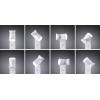 Paulmann 94833 Cuff sloupkové LED světlo LED 10 W bílá