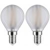 Paulmann 28789 LED Energetická třída (EEK2021) F (A - G) E14 4.5 W teplá bílá (Ø x v) 45 mm x 78 mm 2 ks