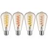 29158 Paulmann Home LED žárovka E27 Energetická třída (EEK2021): G (A - G) 6.3 W RGBW zlatá