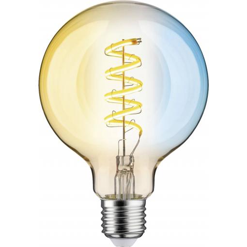 29159 Paulmann Home LED žárovka E27 Energetická třída (EEK2021): G (A - G) 7.5 W teplá až studená bílá zlatá