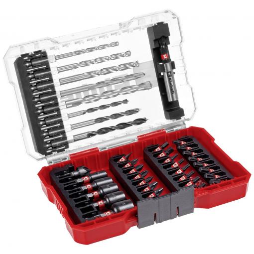 Einhell 108759 39dílná sada bitů a vrtáků kov, kámen, beton, dřevo, zdivo 4 mm, 5 mm, 6 mm, 8 mm