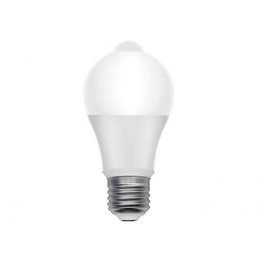 Žárovka LED E27  8W A60 bílá teplá RETLUX RLL 317 PIR