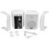 Omnitronic ALP-5A white sada aktivních PA reproduktorů 30 W 2 ks