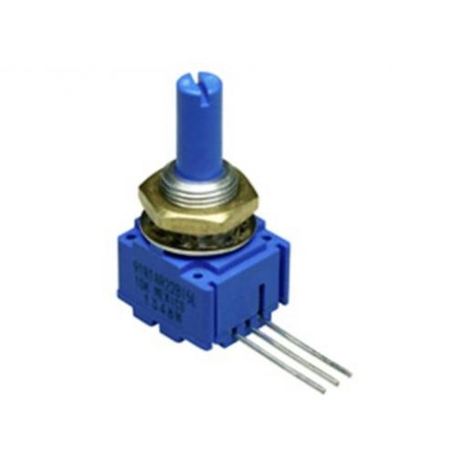 Bourns 91R1A-R22-B15L plastový potenciometr, 1 W, 10 kΩ, 1 ks