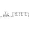 Bourns 4609X-101-103LF rezistor 10 kΩ THT SIP-9 0.2 W 1 ks