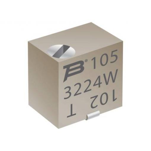Bourns 3224W-1-504E cermetový trimr lineární 0.25 W 500 kΩ 4320 ° 1 ks