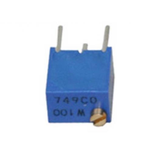 Bourns 3266W-1-100LF cermetový trimr lineární 0.25 W 10 Ω 4320 ° 1 ks