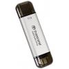Transcend ESD310S 1 TB, externí SSD disk, USB 3.2 (Gen 2) , USB-C®, stříbrná