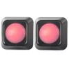 RGB LED lampy samolepicí s dálkovým ovládáním, 2 ks, černá
