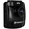 Transcend DrivePro™ 250 kamera za čelní sklo, 140 ° 12 V, 24 V GPS s detekcí radaru, časová prodleva, G-senzor, WDR, varování před kolizí, displej, akumulátor,