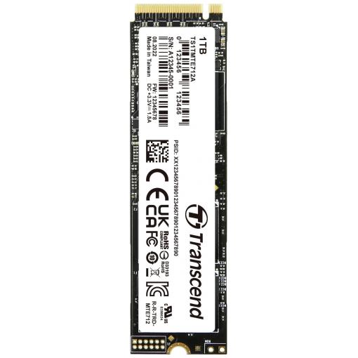 Transcend MTE712A 1 TB interní SSD disk NVMe/PCIe M.2 PCIe NVMe 4.0 x4 Industrial TS1TMTE712A