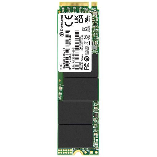 Transcend MTE662T-I 2 TB interní SSD disk NVMe/PCIe M.2 PCIe NVMe 3.0 x4 Industrial TS2TMTE662T-I