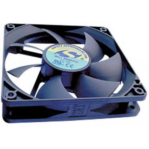 Spire DC Fans, 50mm PC větrák s krytem modrá