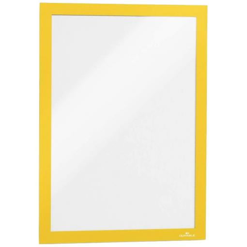 Durable 487204 DURAFRAME® Info-Rahmen info rámeček, samolepicí páska DIN A4 žlutá (š x v) 236 mm x 323 mm 2 ks