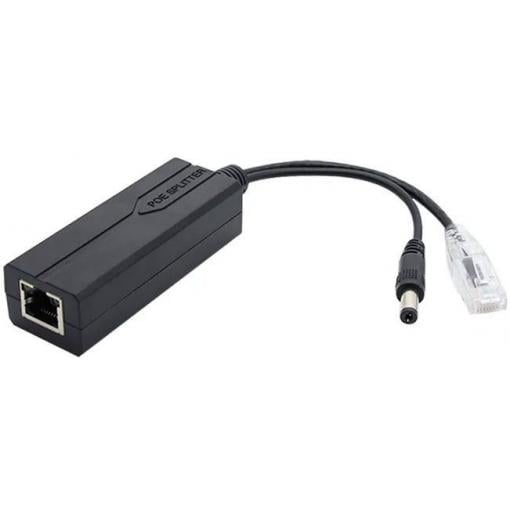 PoE splitter HX-PD02S-G, 12 V / 1,2 A, DC konektor 5,5×2,1 mm