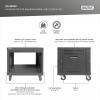 Digitus DN-48000 19palcový rackový vozík 8 U ocelový plech
