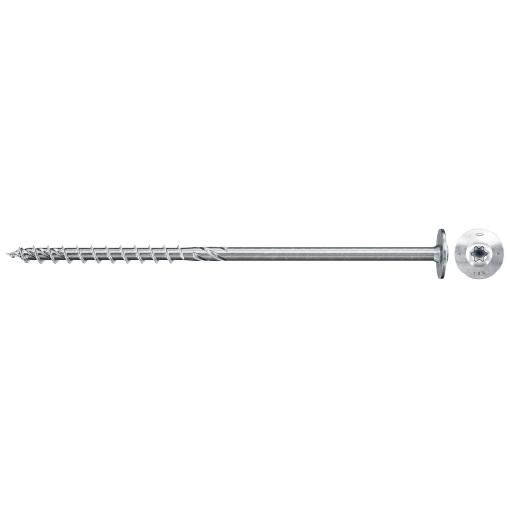 Fischer 566347 PowerFast II talířové šrouby 10 mm 260 mm vnitřní hvězdice ocel galvanizováno zinkem 50 ks