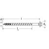 Fischer 566373 PowerFast II šroub se šestihranem 8 mm 100 mm vnitřní hvězdice ocel galvanizováno zinkem 50 ks