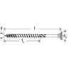 Fischer 566369 PowerFast II šroub se zápustnou hlavou 8 mm 360 mm vnitřní hvězdice ocel galvanizováno zinkem 50 ks