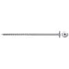 Fischer 566332 PowerFast II talířové šrouby 8 mm 80 mm vnitřní hvězdice ocel galvanizováno zinkem 50 ks