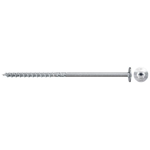 Fischer 566332 PowerFast II talířové šrouby 8 mm 80 mm vnitřní hvězdice ocel galvanizováno zinkem 50 ks