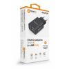 Chytrá síťová nabíječka ALIGATOR 2.4A, 2xUSB, smart IC, černá
