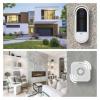 GoSmart domovní bezdrátový bateriový videozvonek EMOS H4032 IP-15S s WiFi