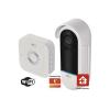 GoSmart domovní bezdrátový bateriový videozvonek EMOS H4032 IP-15S s WiFi
