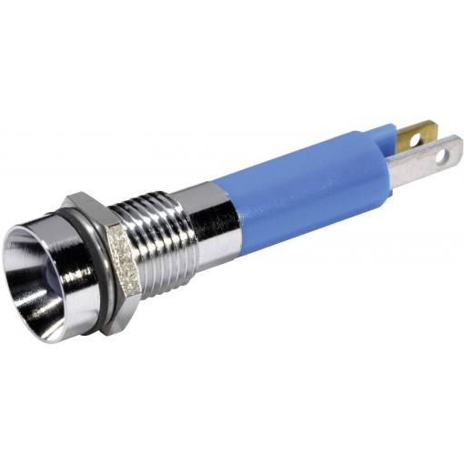 CML 19050257 indikační LED modrá 12 V/DC 60 mcd