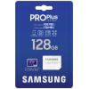 Samsung PRO Plus paměťová karta microSDXC 128 GB A2 Application Performance Class, v30 Video Speed Class, UHS-I vč. SD adaptéru