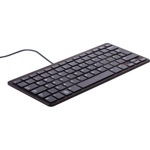 Raspberry Pi® RPI-KEYB (UK)-BLACK/GREY USB klávesnice anglická, QWERTY černá, šedá USB hub