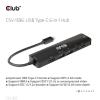 club3D USB-C® dokovací stanice Club3D USB-6-in1-HUB USB-C - HDMI/2xUSB/ Vhodné pro značky (dokovací stanice pro notebook): univerzální