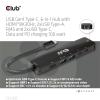 club3D USB-C® dokovací stanice Club3D USB-6-in1-HUB USB-C - HDMI/2xUSB/ Vhodné pro značky (dokovací stanice pro notebook): univerzální