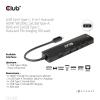 club3D USB-C® dokovací stanice Club3D USB-6-in1-HUB USB-C - HDMI/2xUSB/ Vhodné pro značky (dokovací stanice pro notebook): univerzální