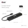 club3D USB-C® dokovací stanice Club3D USB-6-in1-HUB USB-C - HDMI/2xUSB/ Vhodné pro značky (dokovací stanice pro notebook): univerzální