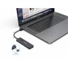 Equip 128959 USB Hub 5 portů USB-A USB 3.0 5 GBit/s s konektorem USB C černá Hub + USB-C-adapter