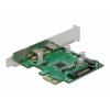 Delock DELOCK PCI Expr x1 Karte - 2x ext SuperS karta PCI-Express USB 3.2 (Gen 1x1) PCIe