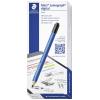 Staedtler Mars® Lumograph® digital jumbo digitální pero s psacím hrotem, citlivým vůči tlaku, s přesným psacím hrotem, tlačítko gumování modrá