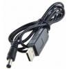 Step-up měnič USB 5V na 12V/1A, konektor DC 5,5×2,1 mm