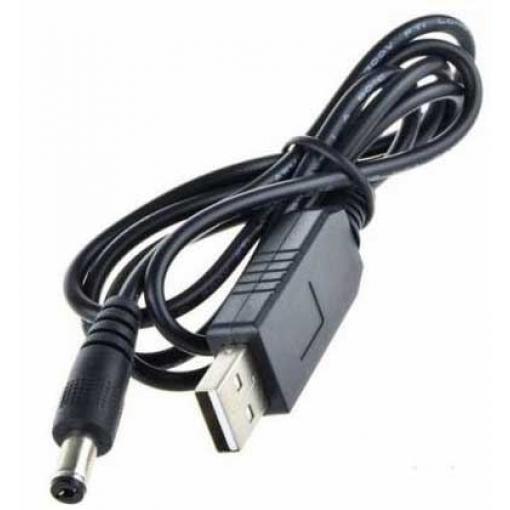 Step-up měnič USB 5V na 12V/1A, konektor DC 5,5×2,1 mm