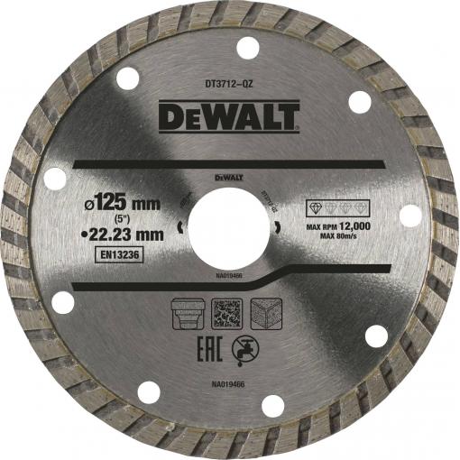 DEWALT DT3712-QZ DeWALT - Diamant-Schneidscheibe - für Beton, Mauerwerk, Fliesen diamantový řezný kotouč Ø otvoru 22.23 mm 1 ks