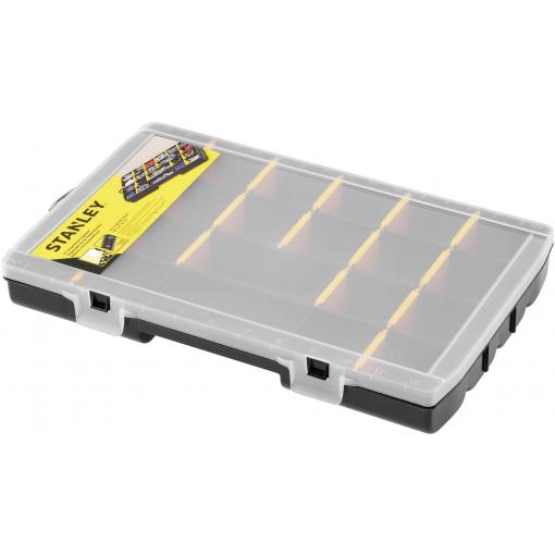 Univerzální STANLEY kufřík na součástky (š x v x h) 357 x 48 x 229 mm přihrádek: 22 Obsah 1 ks
